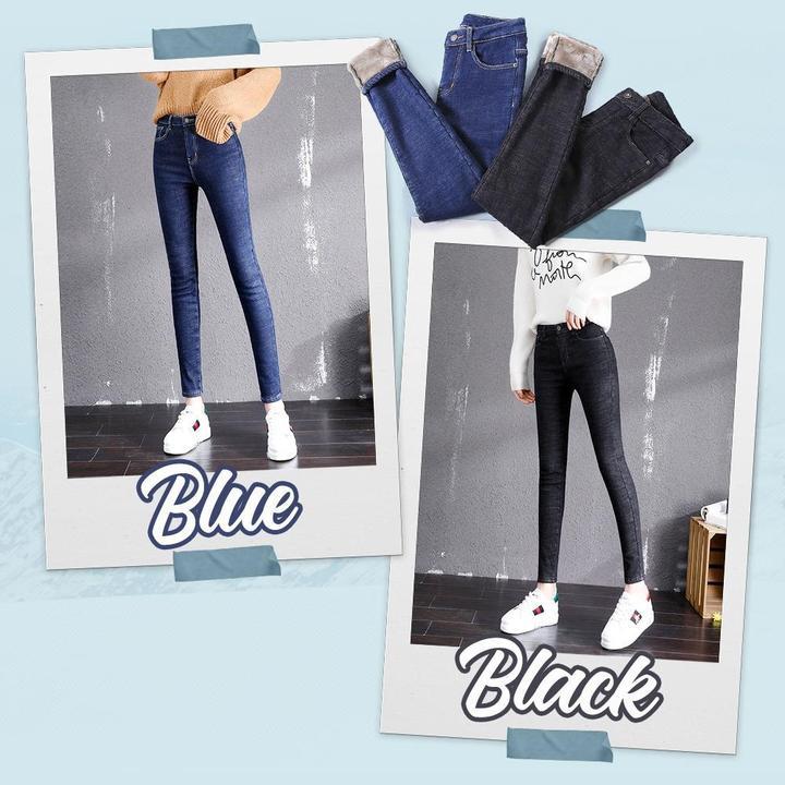 Winter Fleece Lined Thick Jeggings