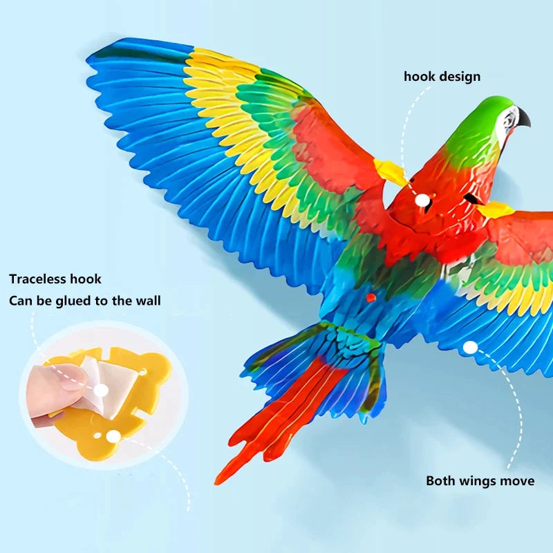 Simulation Bird Interactive Cat Toy for Indoor Cats