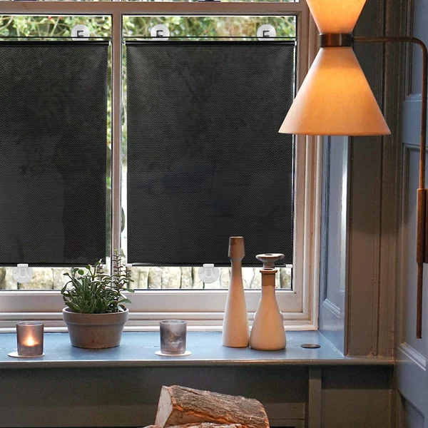 Retractable Window Roller Sunshade