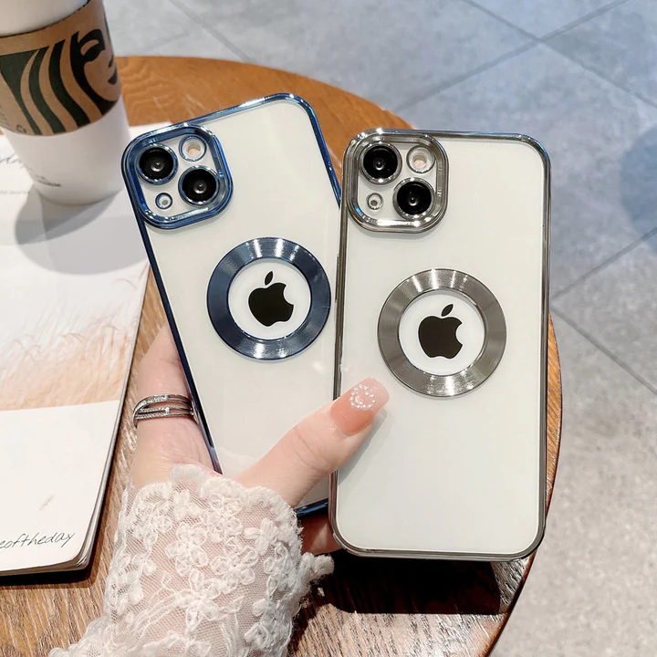 TRANSPARENT ELECTROPLATED IPHONE CASE