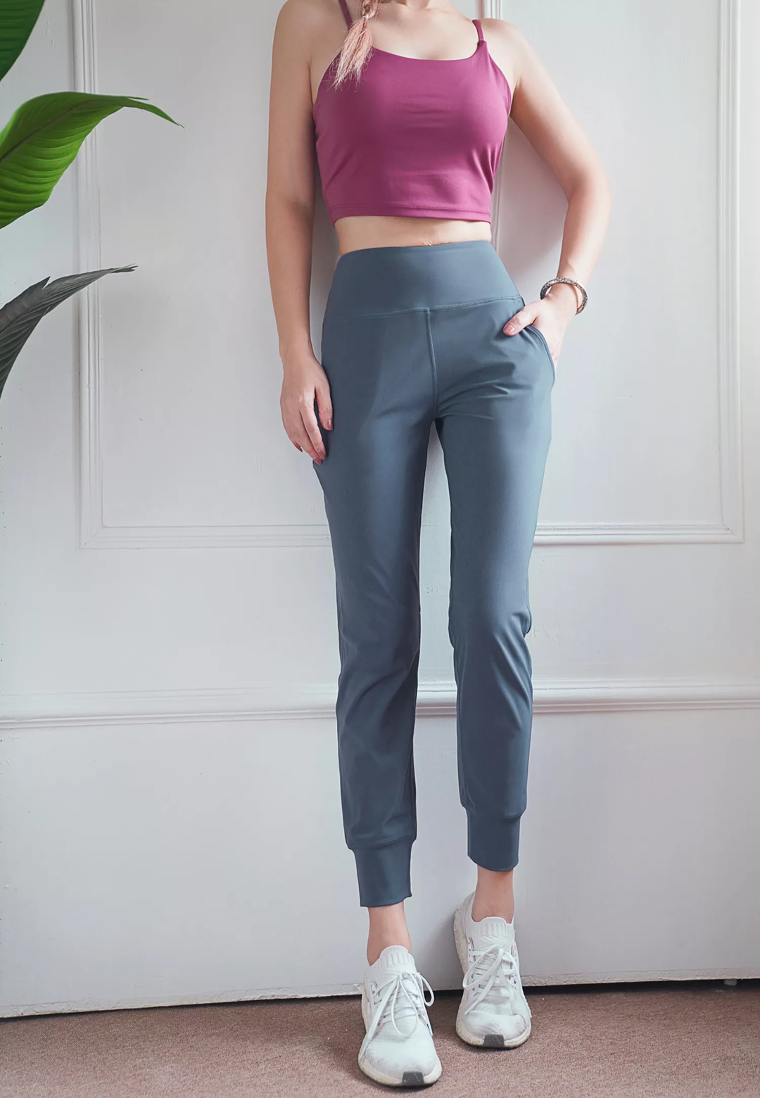 All Day High Rise Slim Cropped Jogger pants