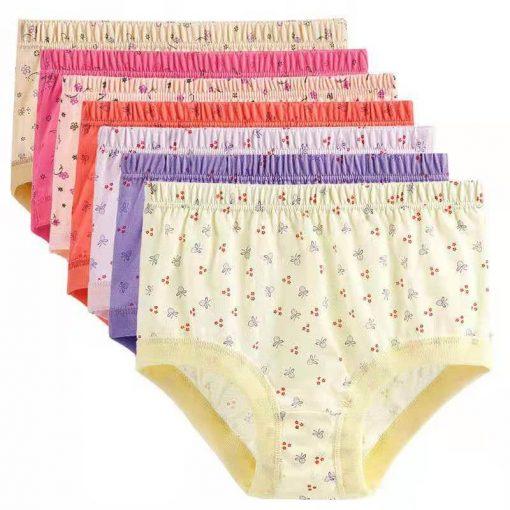 6 PCS Oversize  Cotton High Waist Comfortable Panties