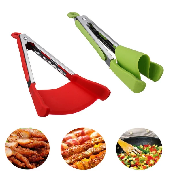 2 in 1 Spatula  Tongs
