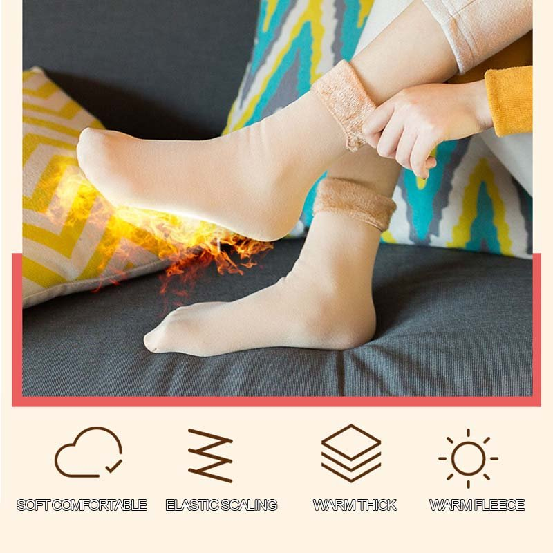 Thickening And Velvet Snow Socks