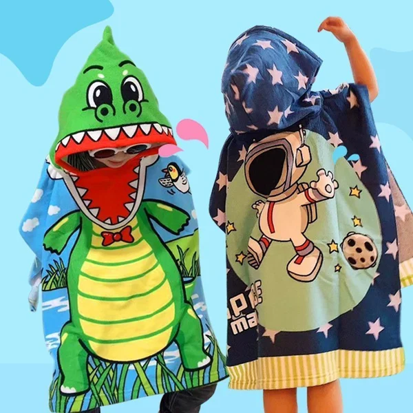 Childrens cape bath towel