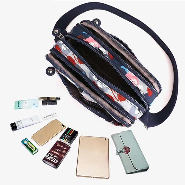 Multi functional Crossbody Multicolor Bags
