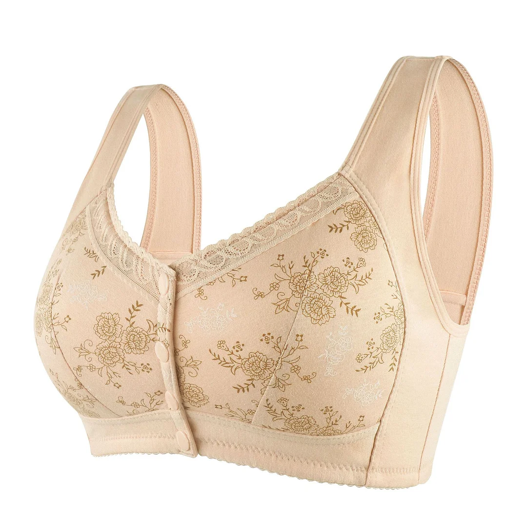 Cotton Front Closure Bra