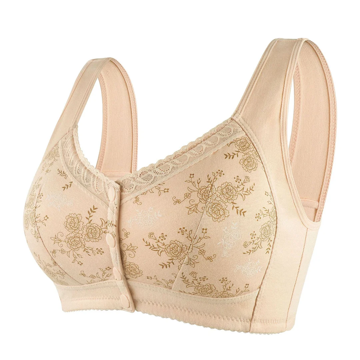 Cotton Front Closure Bra