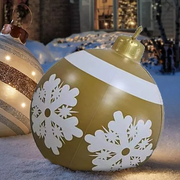 Outdoor Christmas PVC inflatable Decorated Ball