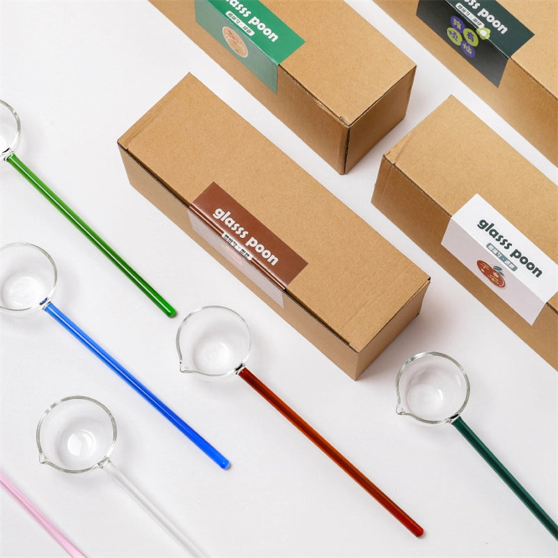 High Borosilicate Glass Spoon