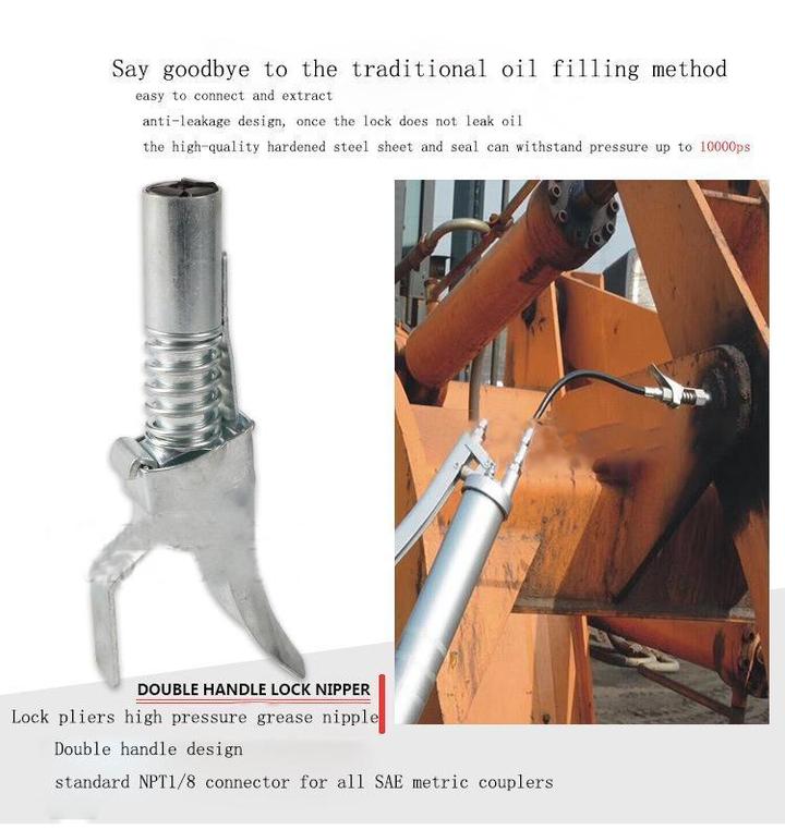 Lock Pliers High Pressure Grease Nipple