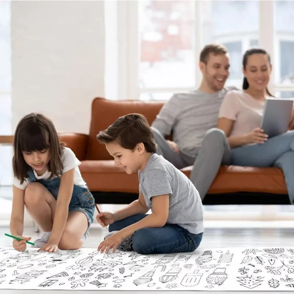 Childrens Drawing Roll