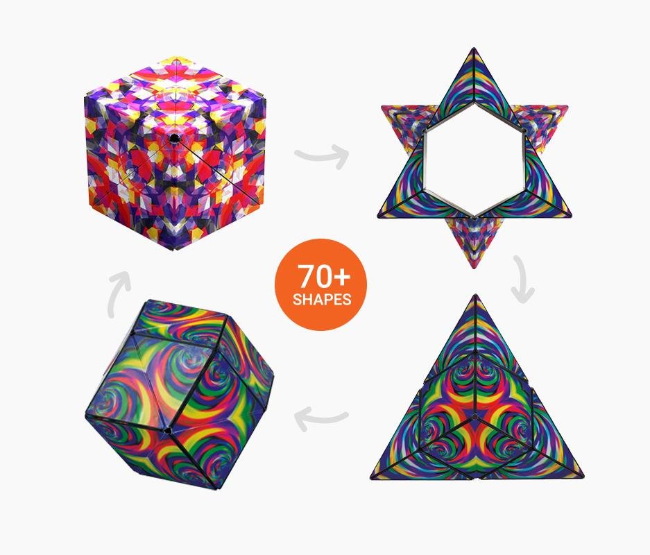 CHANGEABLE MAGNETIC MAGIC CUBE