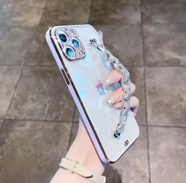 Diamond bracelet phone case