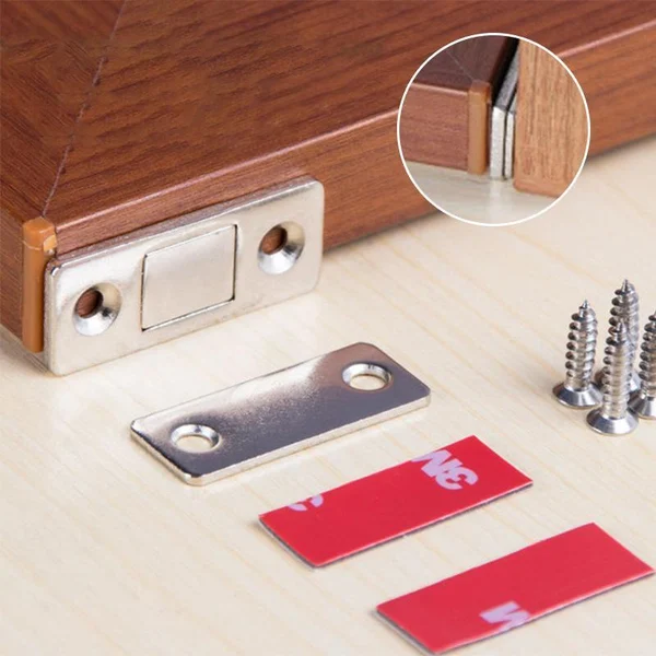 Ultra thin invisible cabinet door magnets