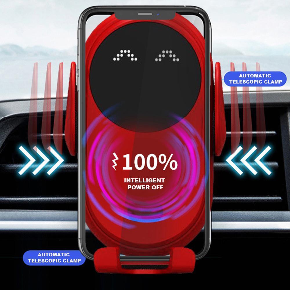 Car Wireless Auto Sensing Charger Phone Holder