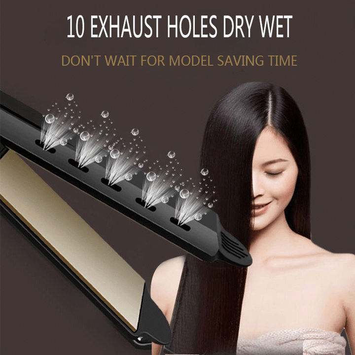 Ceramic Tourmaline Ionic Flat Iron Hair Straightener
