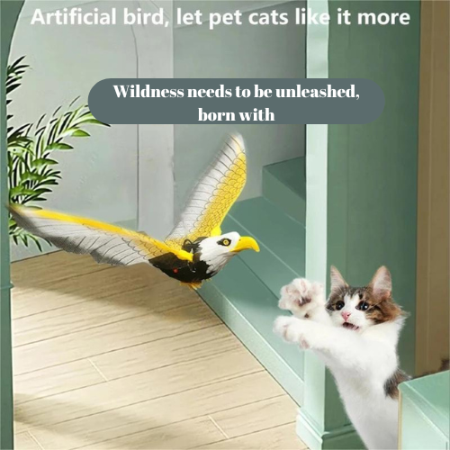 Simulation Bird Interactive Cat Toy for Indoor Cats