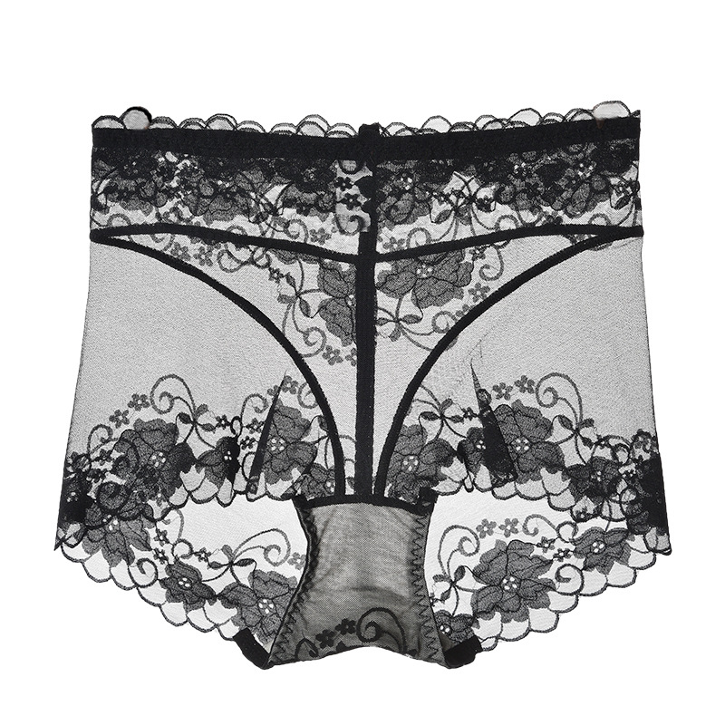 Mesh See Through Tummy Tucking Hips Lifting Panties