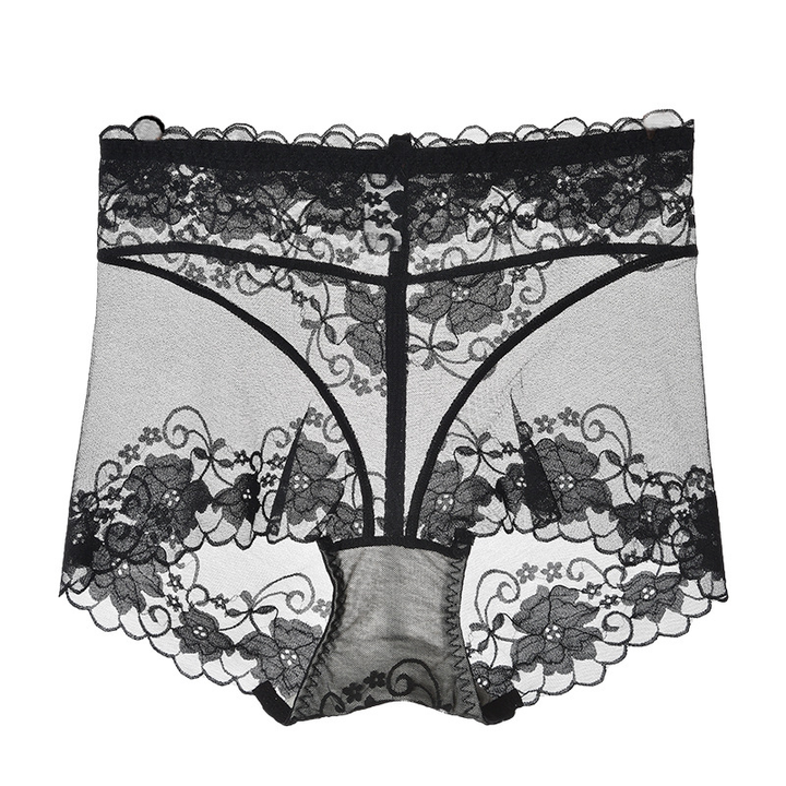 Mesh See Through Tummy Tucking Hips Lifting Panties