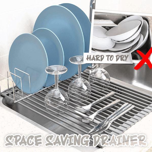 Roll Up Dish Drying Rack