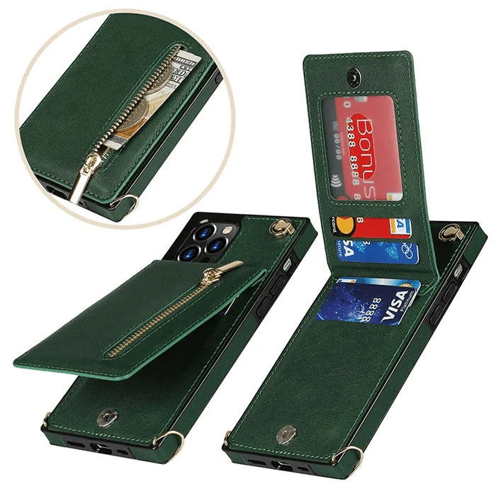 Crossbody Wallet iPhone Case