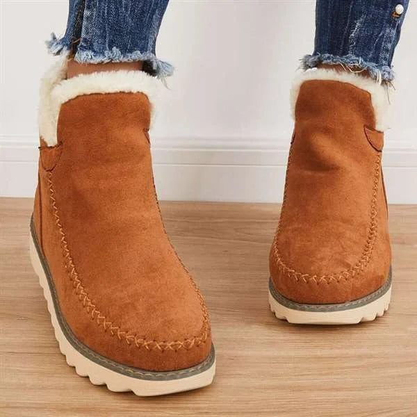 Womens Classic Non-Slip Ankle Snow Boots