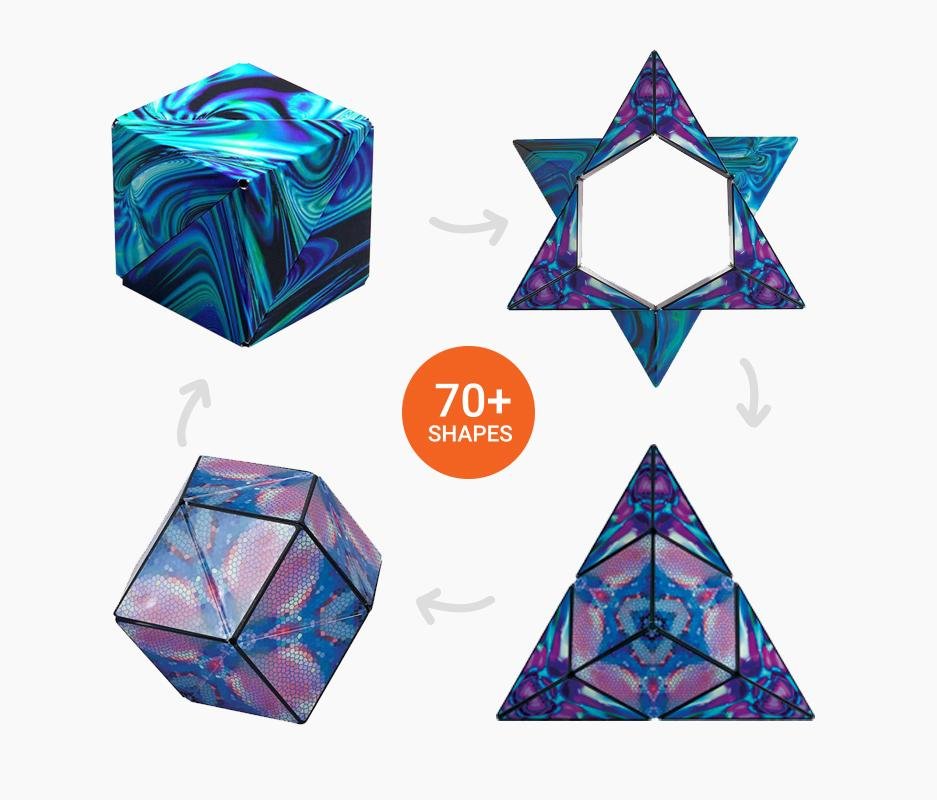 CHANGEABLE MAGNETIC MAGIC CUBE