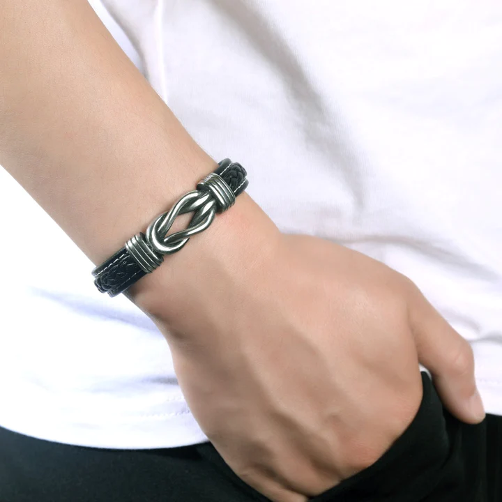 Braided Leather Bracelet