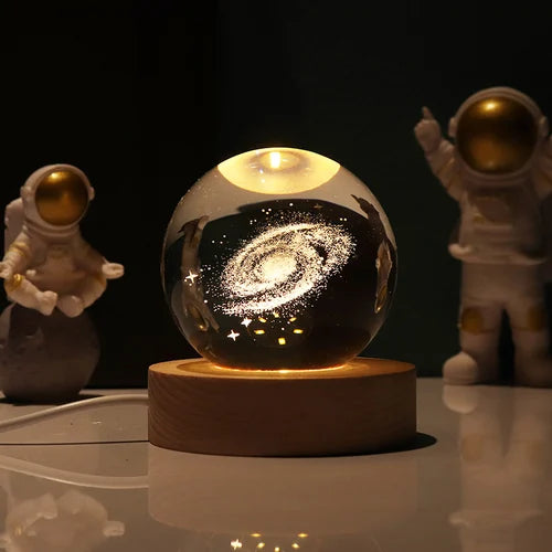3D Planet Crystal Ball