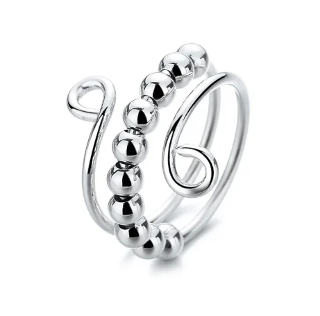 Circle Beads Fidget Ring