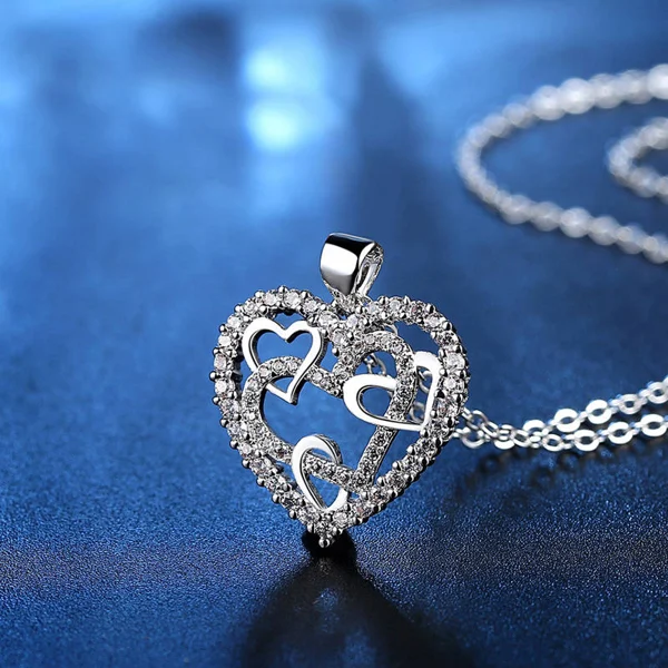 Interlocking Hearts Necklace