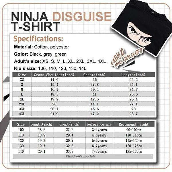 ASK ME ABOUT MY NINJA DISGUISE