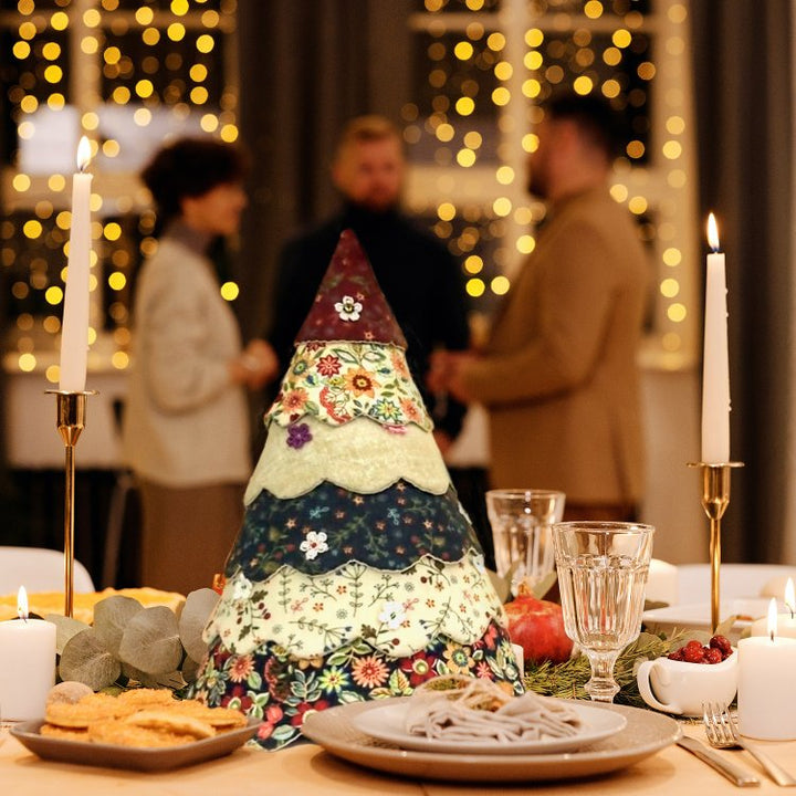 Handmade Christmas Tree Quilting Set 7PCS