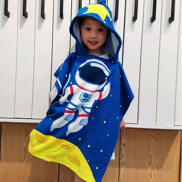 Childrens cape bath towel