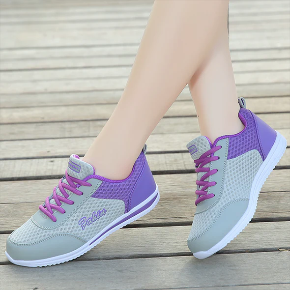 Women Comfortable Breathable Running Working Trainers Shoes