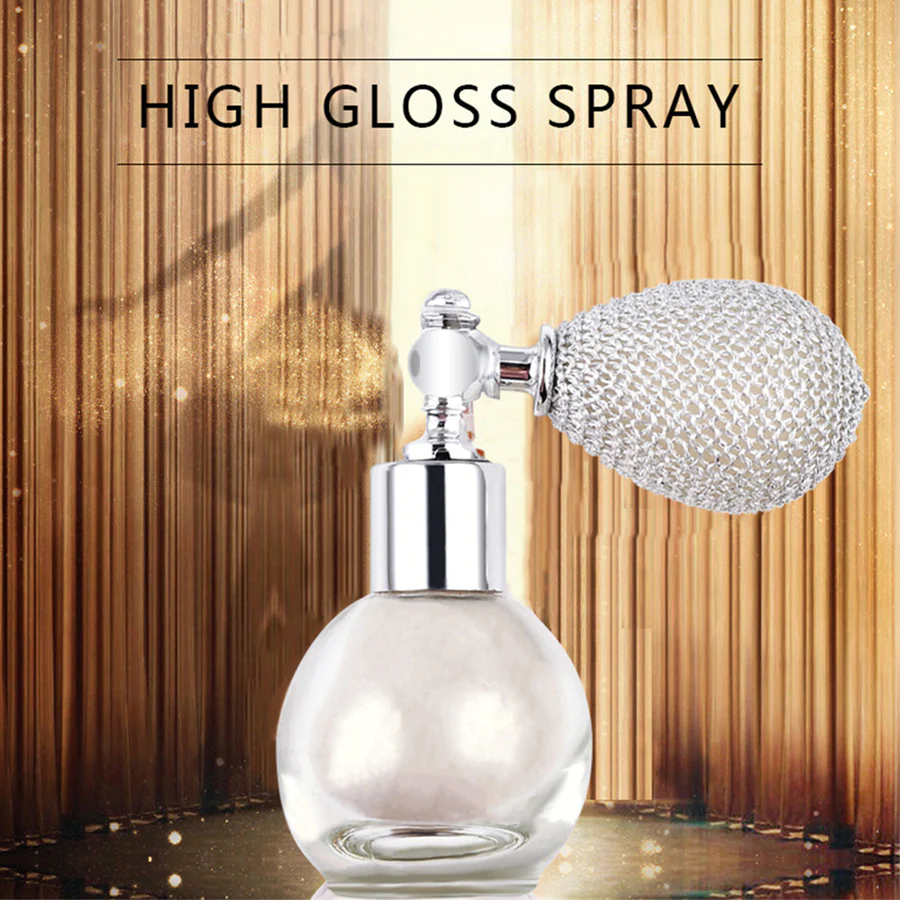 SHIMMERING SPRAY POWDER BODY GLITTER FACE HIGH GLOSS SPRAY HIGHLIGHTER