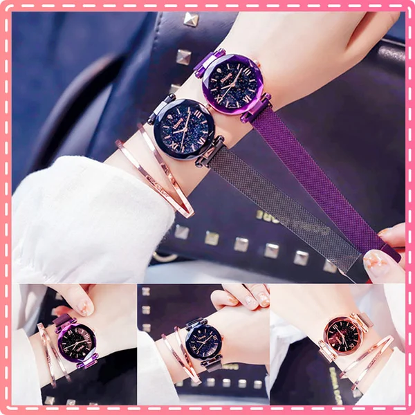 Creative Magnetic Starry Sky Watch