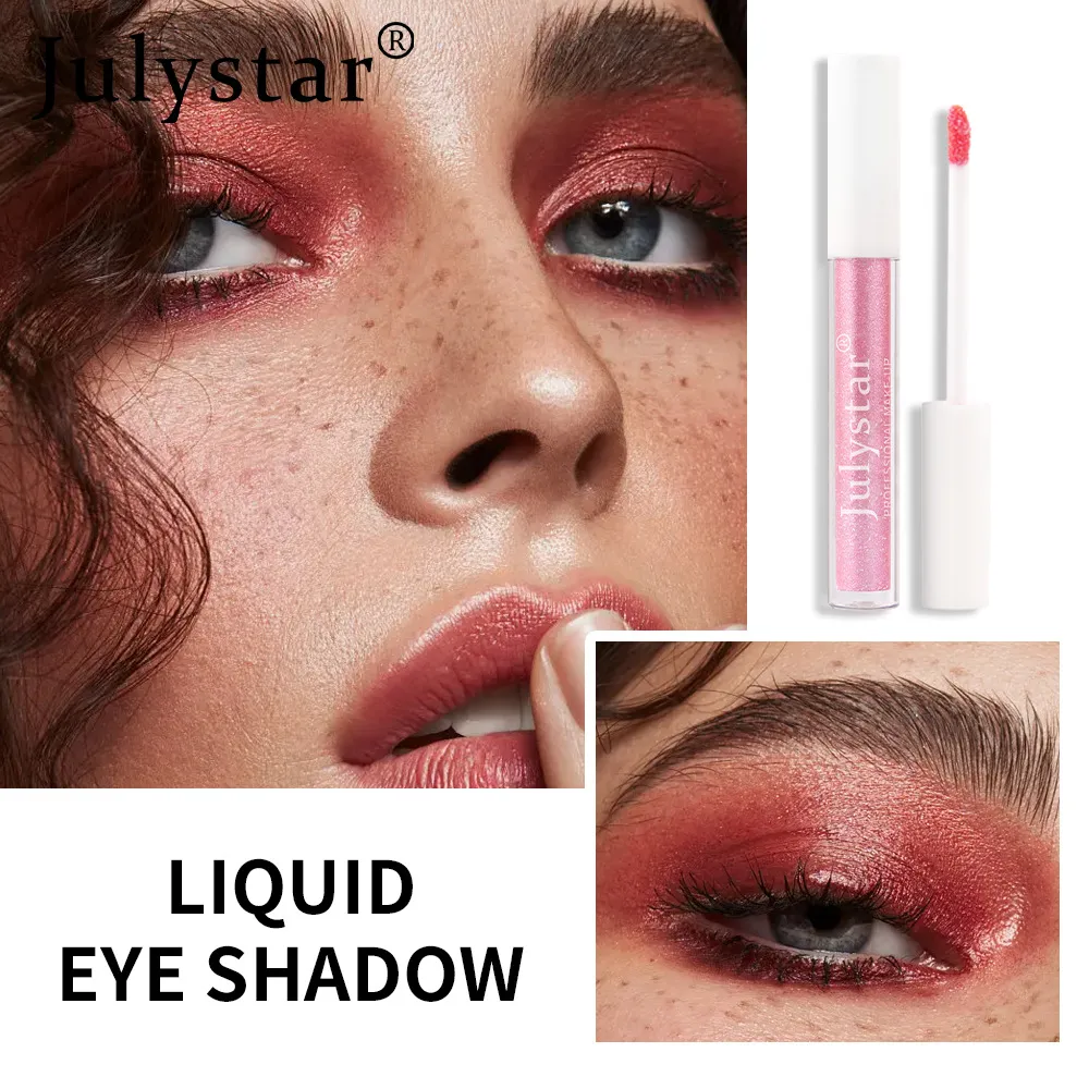 JULYSTAR 10 Colors Liquid Glitter Eyeshadow Set