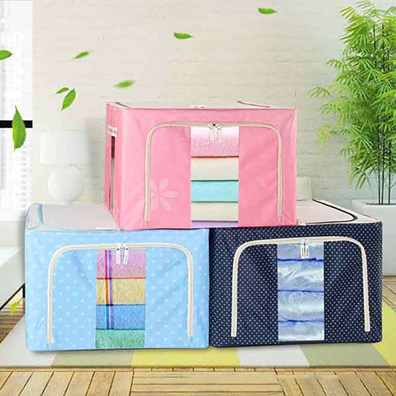 Multifunctional folding closet storage box