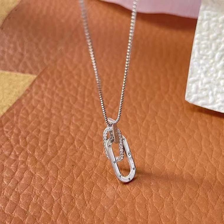 Mother And Daughter Forever Linked Together Necklace