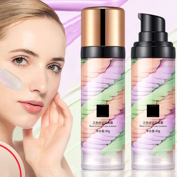 Rainbow Tricolor Makeup Base