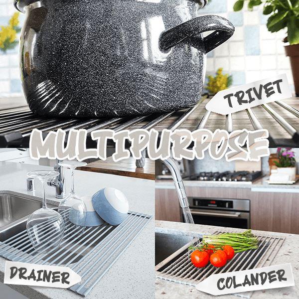 Roll Up Dish Drying Rack