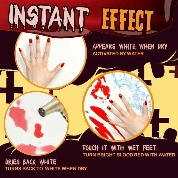 Bloody Color Changing Bath Mat