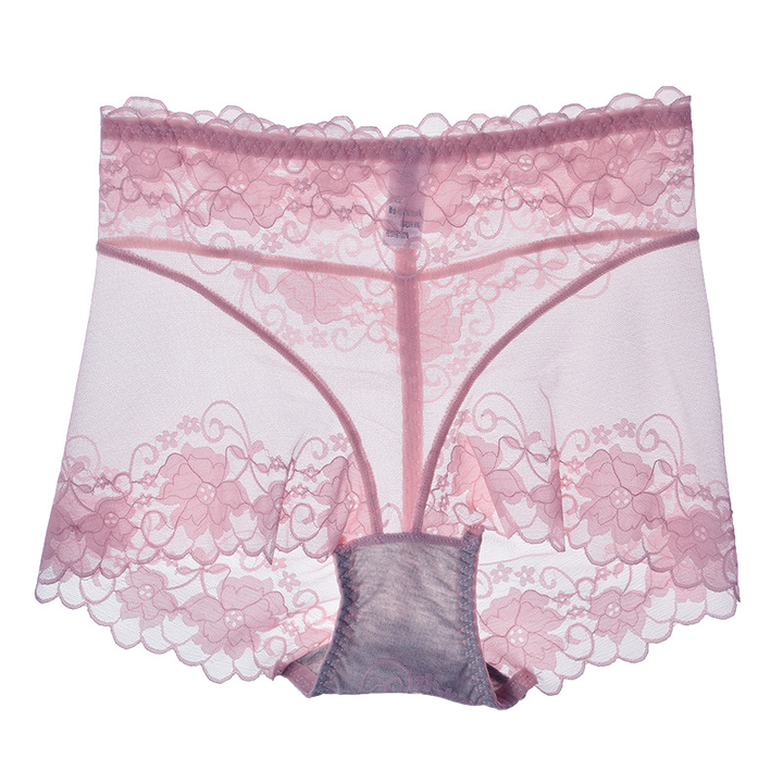 Mesh See Through Tummy Tucking Hips Lifting Panties