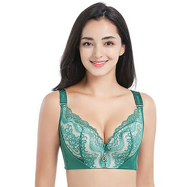 Ultimate Lift Stretch Full Figure Seamless Lace Support Bra