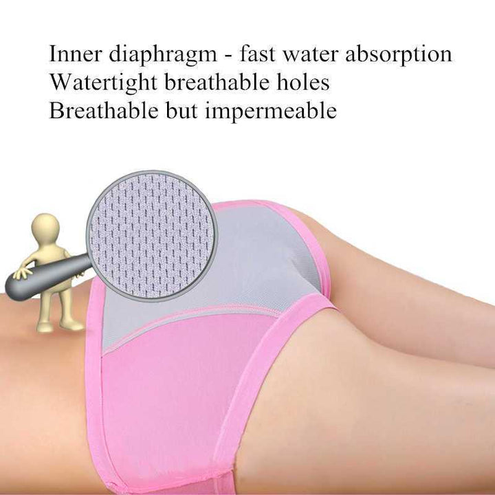 New NaterialSet High Waist Leak Proof Panties