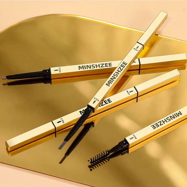 Small Gold Bar Double headed Eyebrow Pencil