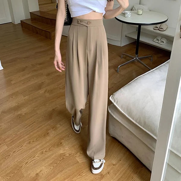 Womans Casual Full Length Loose Pants