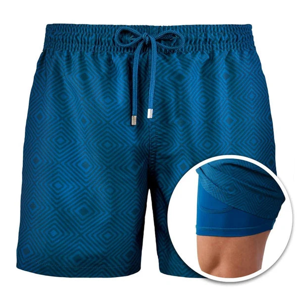 Double layer beach pants